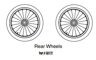 Rear Wheel 1pc