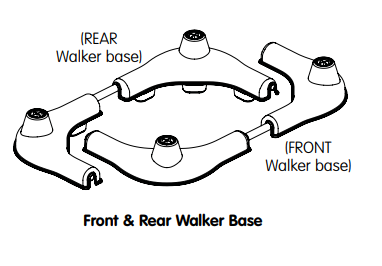 Rp Front Walker Bottom Base 32471