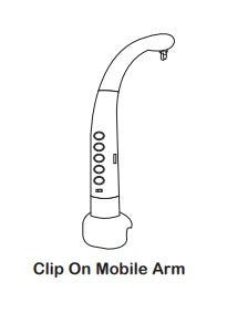 Clip On Mobile Arm