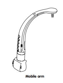 Slide On Mobile Arm