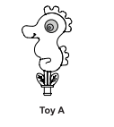 Rp Toy 1 - Sea Horse 32471