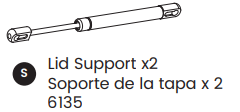 Lid Toybox Spring Support