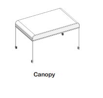 Canopy With Attachment Poles