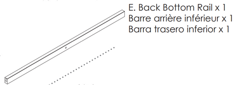 Back Bottom Rail