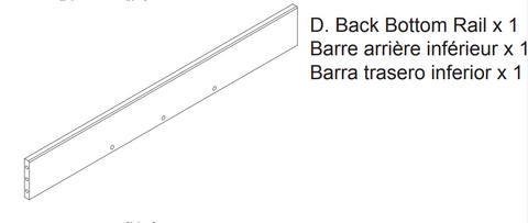 Back Bottom Rail