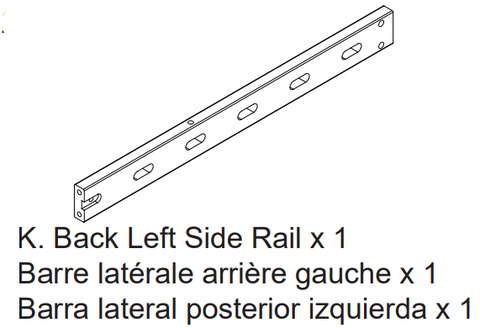 Back Left Side Rail