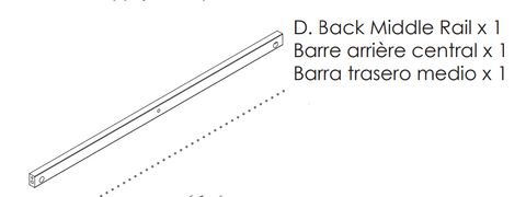 Back Middle Rail