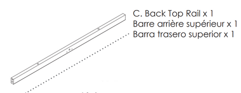 Back Top Rail