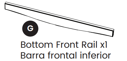 Bottom Front Rail