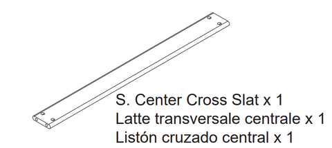 Center Cross Slat