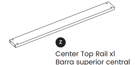 Center Top Rail