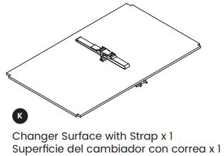 Changer Surface with Strap