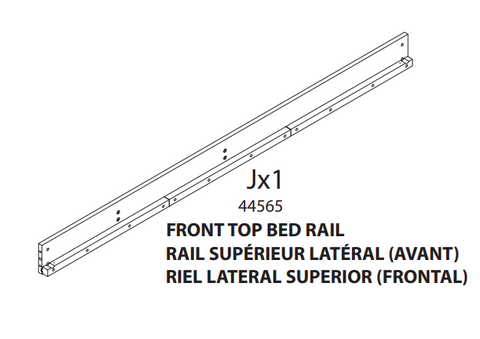Front Top Bed Rail