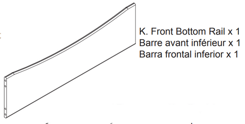 Front Bottom Rail