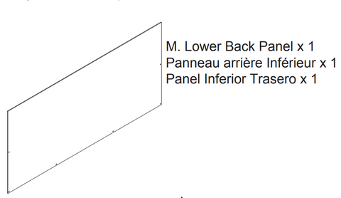 Lower Back Panel