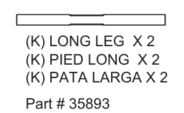 Long Leg-Part K