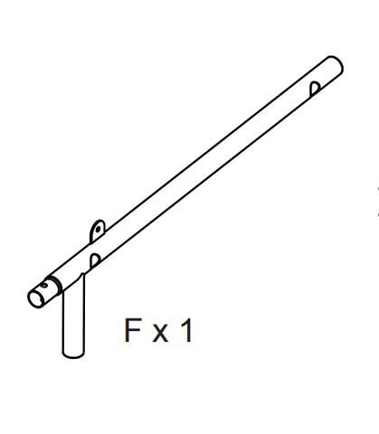 Part F - Frame Leg Bar Right Side
