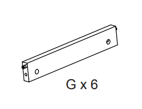 Part G - Chair Support Rail