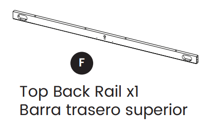 Top Back Rail