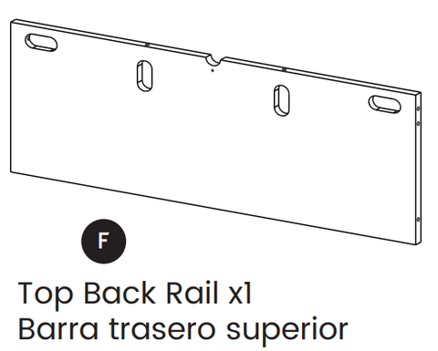 Top Back Rail