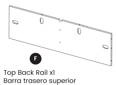 Top Back Rail