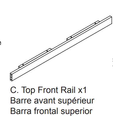 Top Front Rail