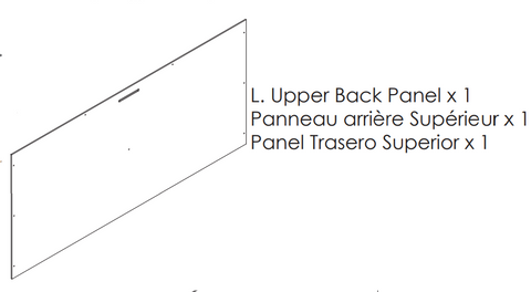 Upper Back Panel