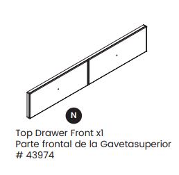 Top Drawer Front