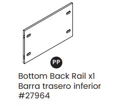 Bottom Back Rail