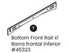 Bottom Front Rail
