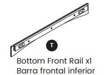 Bottom Front Rail