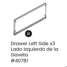 Left Drawer Side
