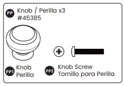 Knob-wood-w/screw