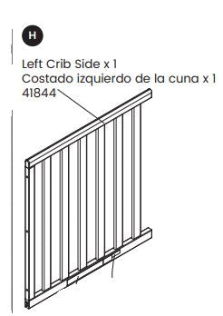 Left Crib Side