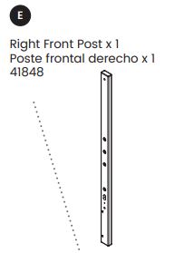 Front Right Post