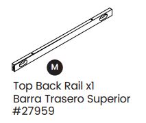 Top Back Rail
