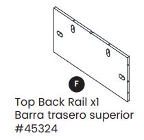 Top Back Rail