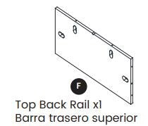 Top Back Rail