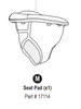 Seat Pad Fabric (no Ring) 1