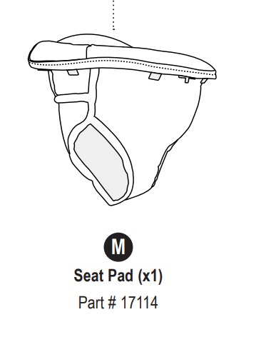 Seat Pad Fabric (no Ring) 1