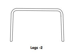 U Shaped Metal Leg 1pc 7