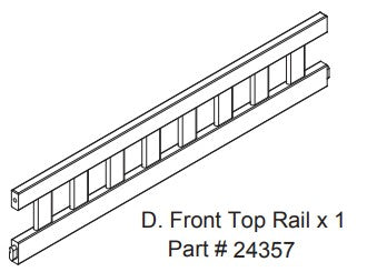 Front Top Rail