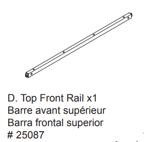Top Front Rail