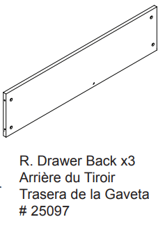 Drawer Back