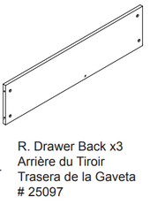 Drawer Back