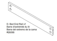 Bed End Rail