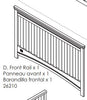 Front Rail (w/logo) 1