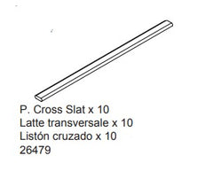 Cross Slat