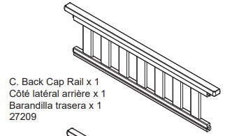 Back Cap Rail