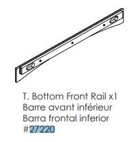 Bottom Front Rail